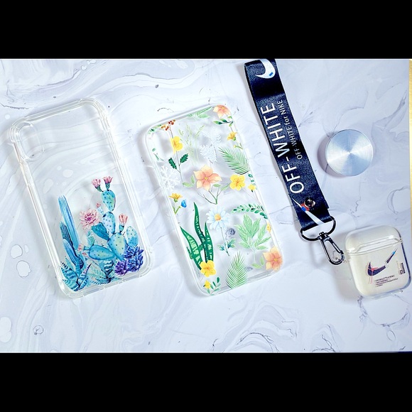 2 IPhone XR cases with AirPod With FREE popsocket - Picture 2 of 3